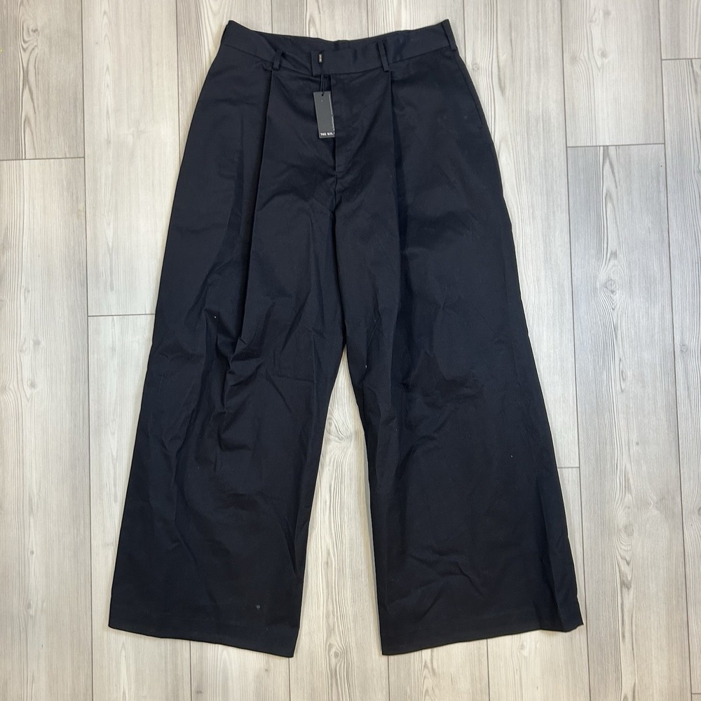 The Kit - Wide Leg Women's Pants in Dark Navy